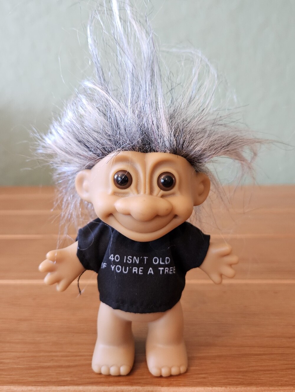 Vintage Russ Troll Doll '40 Isn't Old If You're A Tree'